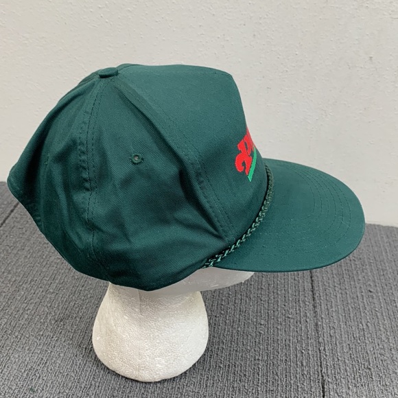 Vintage Prima Rope Snapback Hat Mens Adjustable Green Baseball Cap Luna Basics - Picture 7 of 11